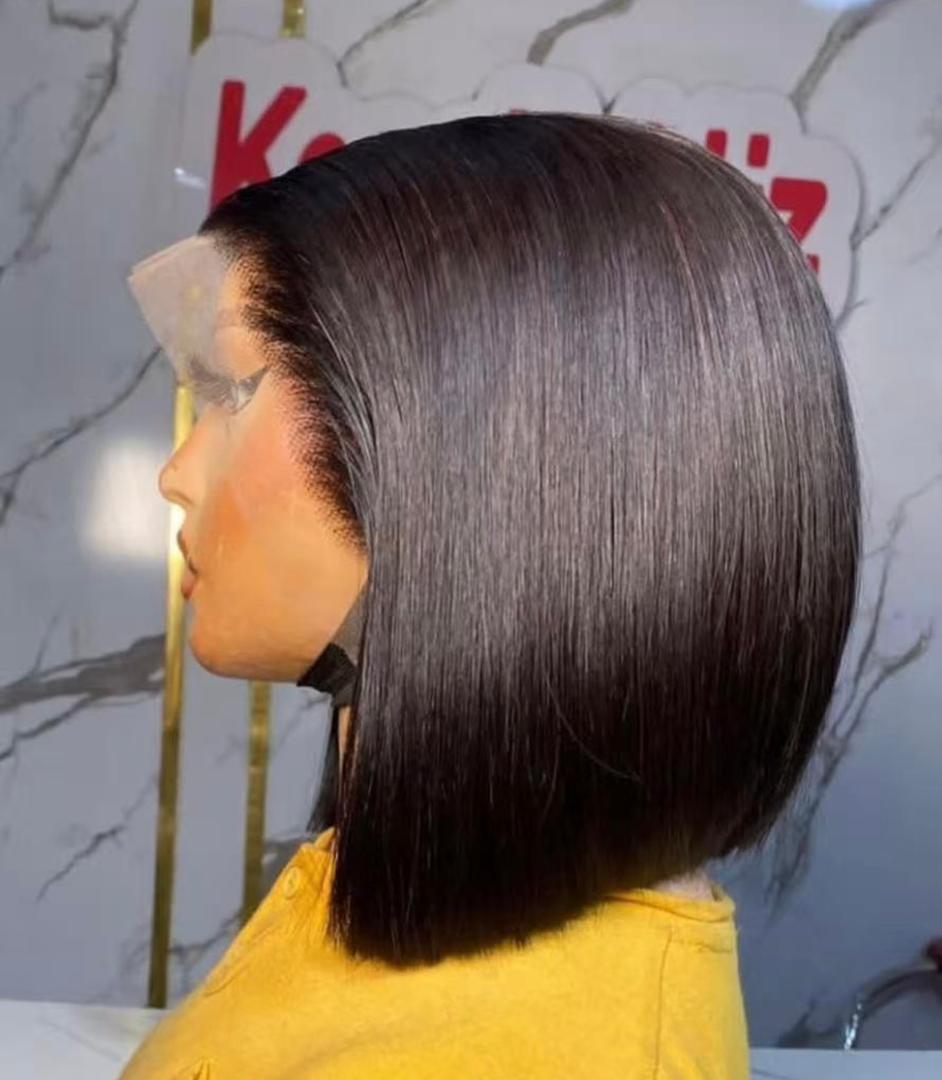 perruque lisse courte