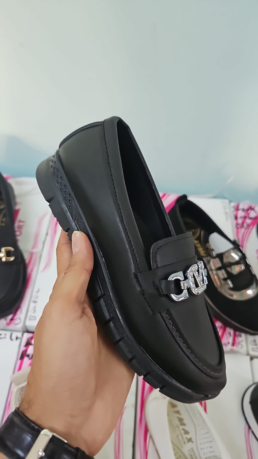 Mocassins ĂlĂ©gants en Cuir SynthĂ©tique