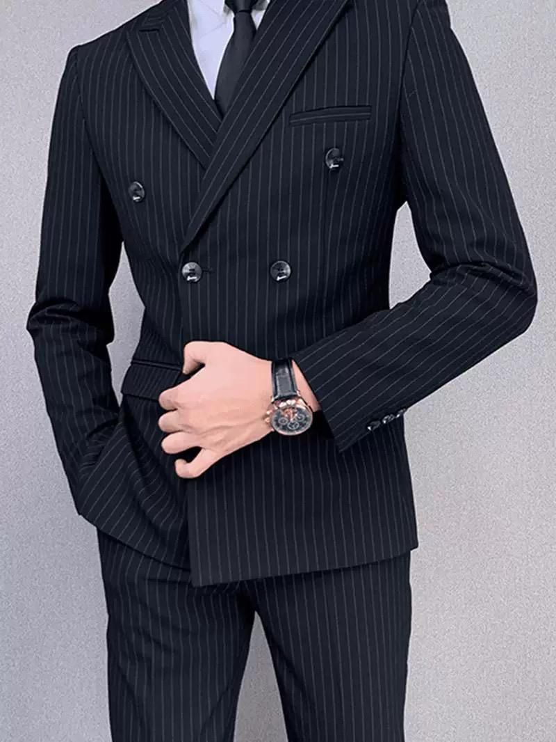 Costume croisé trois pieces