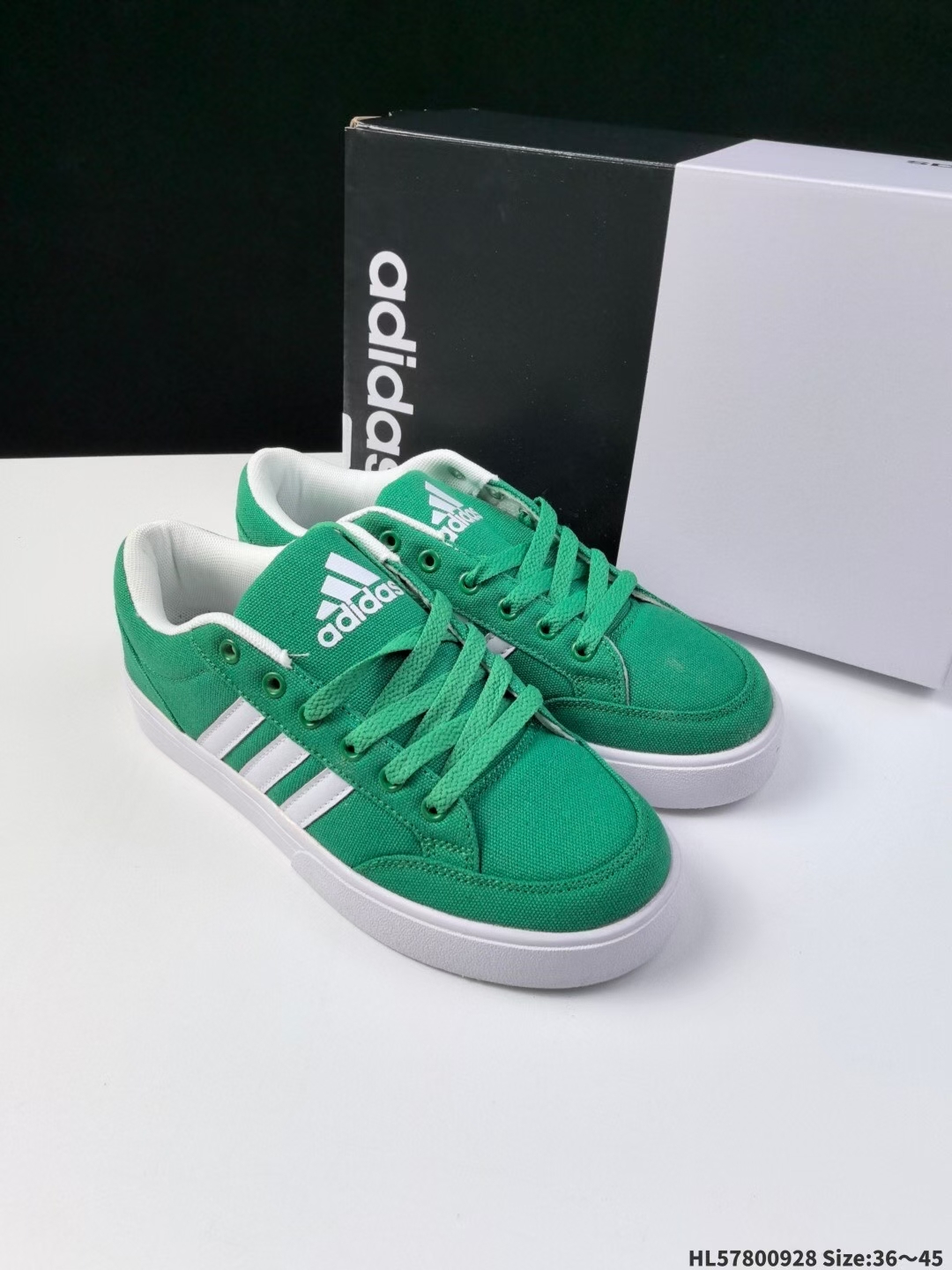 Adidas low green